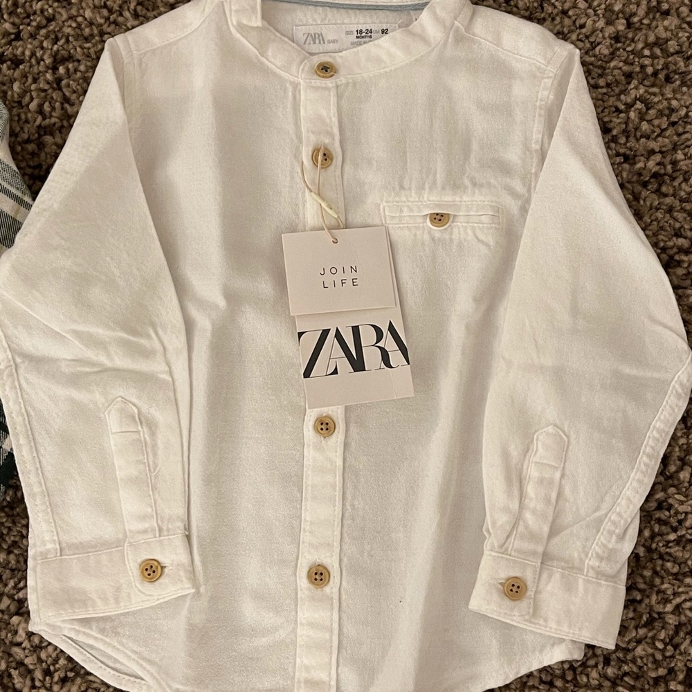 NWT 4 x Zara Kids 18-24 Months Boys Shirts - Picture 3 of 11